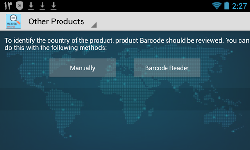 اسکرین شات 1 برنامه Made in Where? Barcode Reader