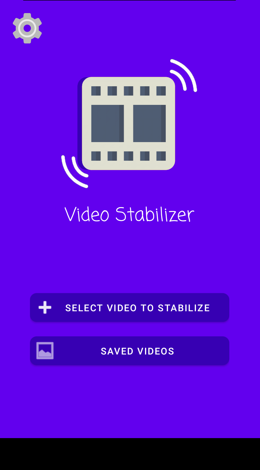 اسکرین شات 3 برنامه Shaky Video Stabilizer
