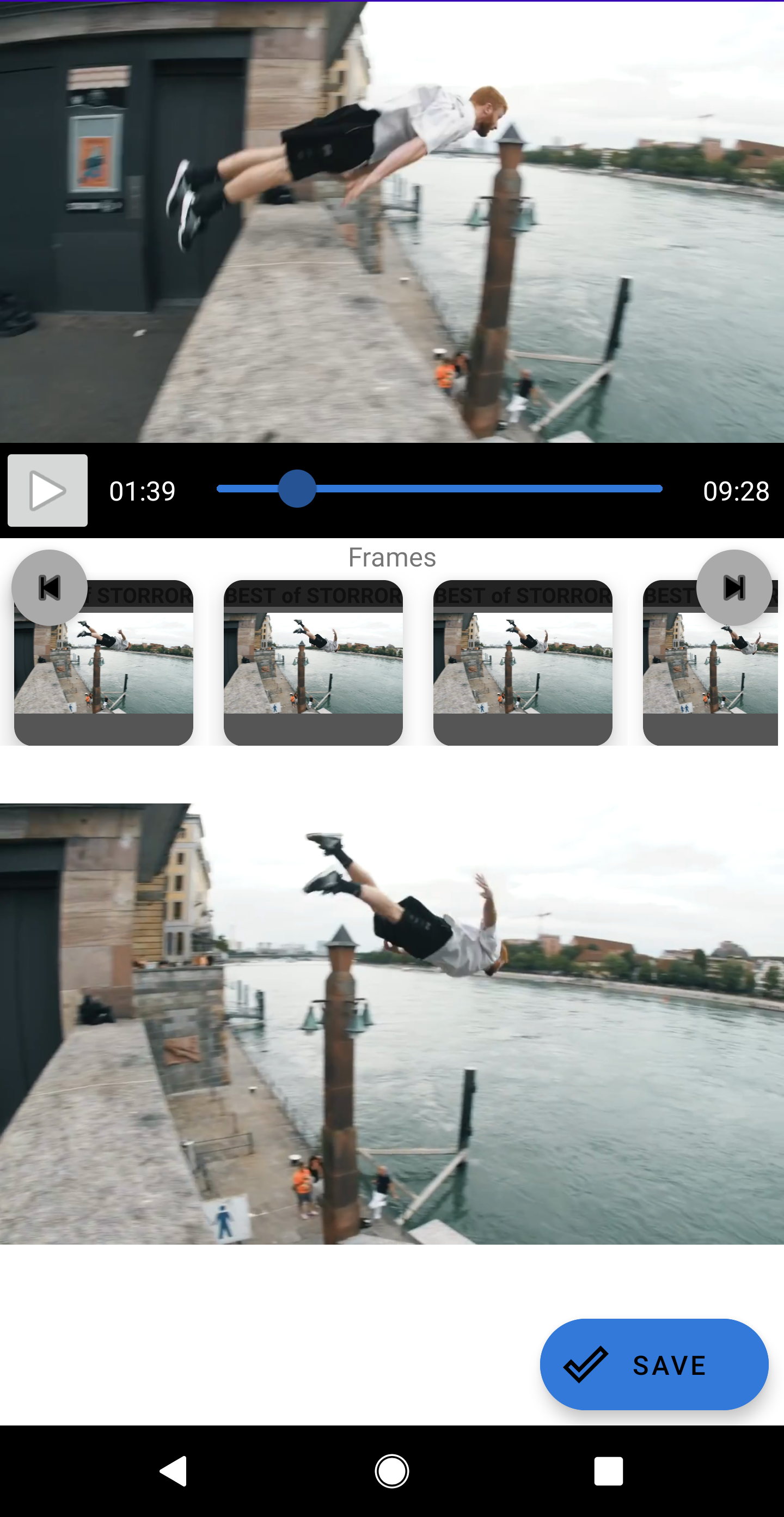 اسکرین شات 1 برنامه Video To Photo - Frame Capture