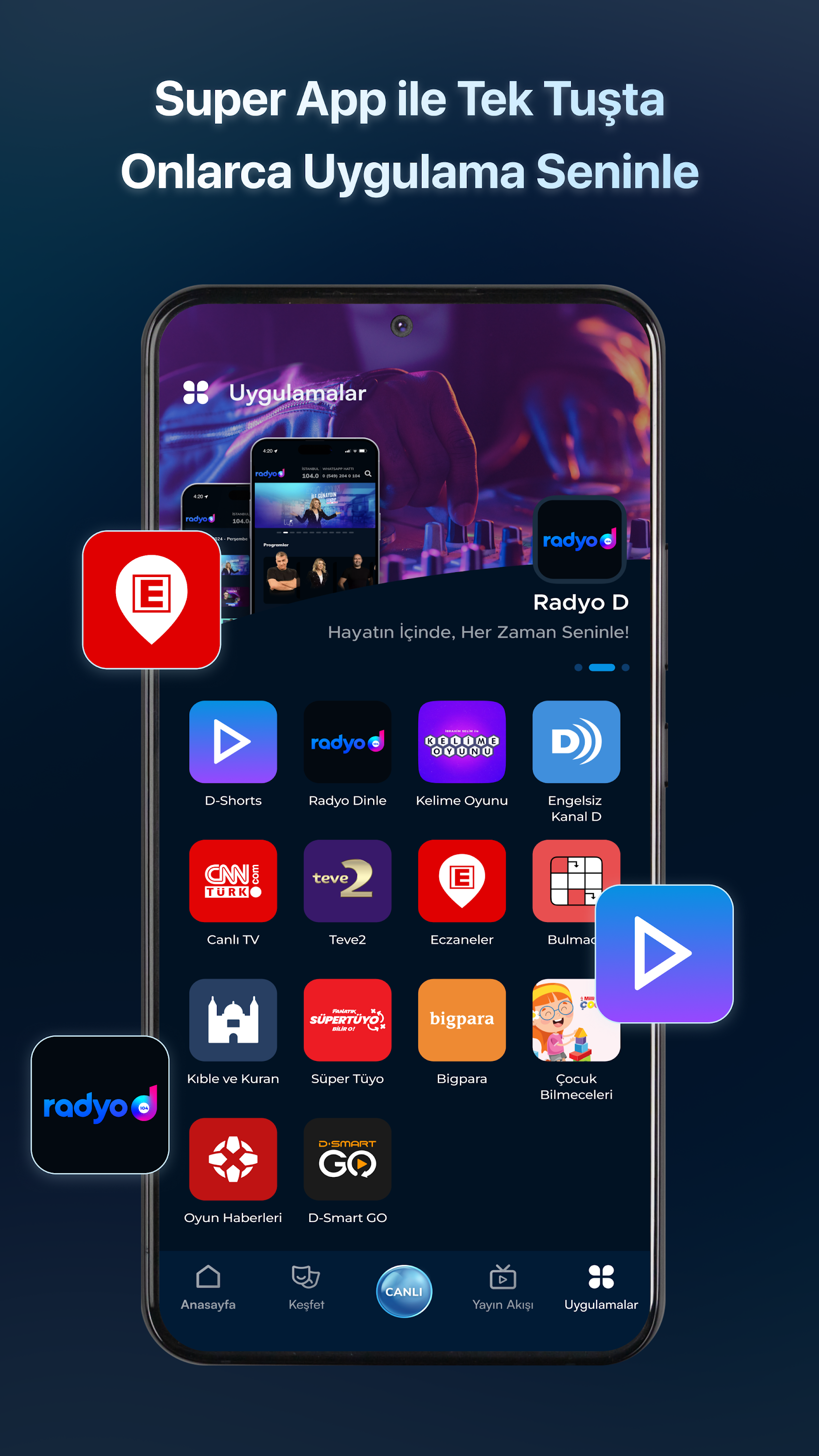 اسکرین شات 5 برنامه Kanal D - Dizi İzle & Canlı TV