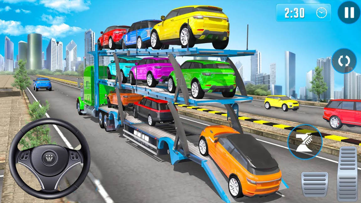 اسکرین شات 2 بازی بازی ترانزیت ماشین و موتور