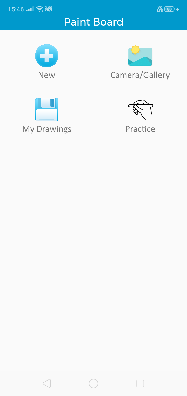 اسکرین شات 1 برنامه Paint Board