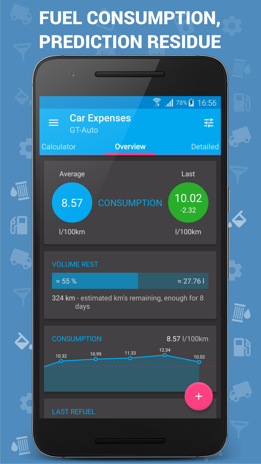 اسکرین شات 4 برنامه Car Expenses Manager