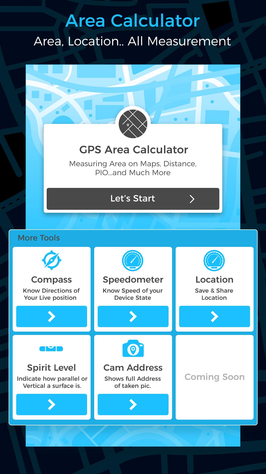 اسکرین شات 3 برنامه Gps Area Calculator