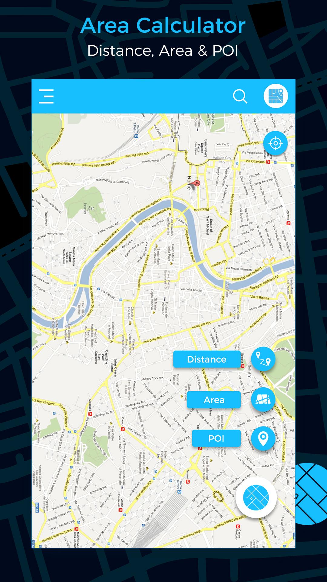 اسکرین شات 4 برنامه Gps Area Calculator