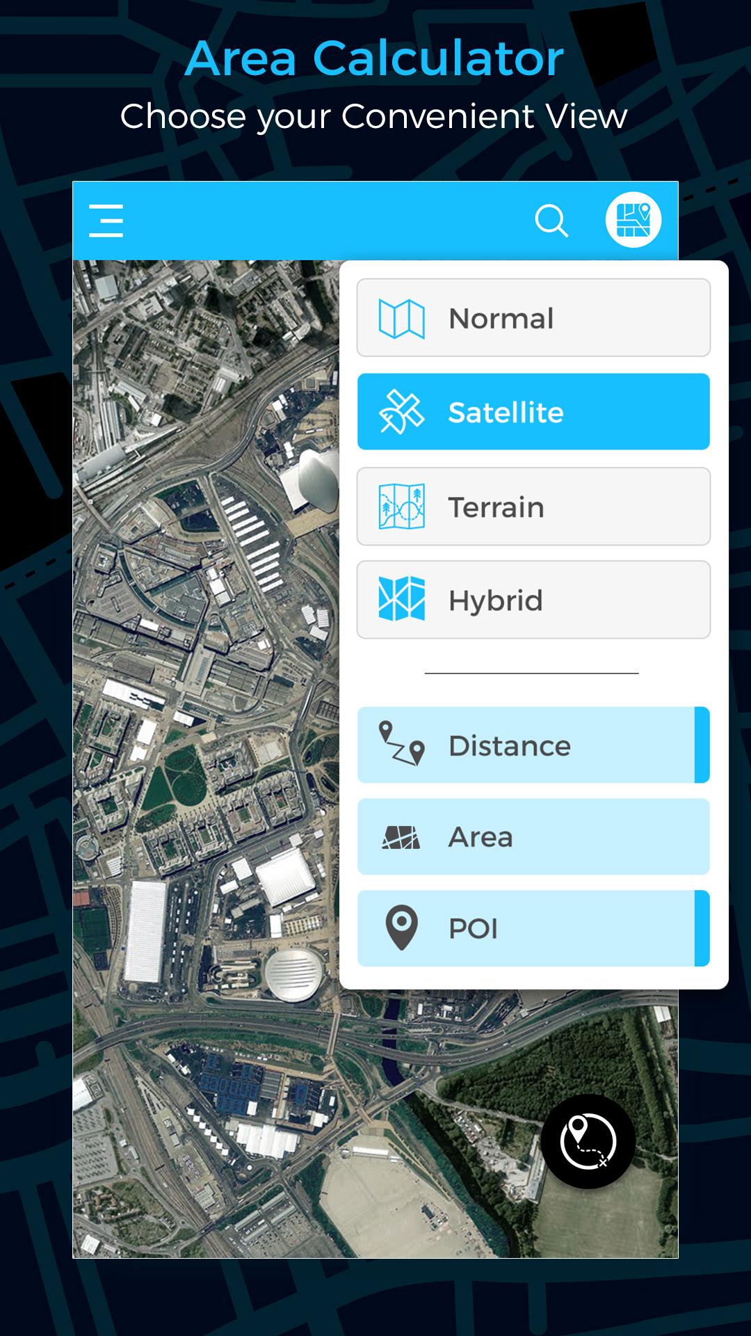 اسکرین شات 6 برنامه Gps Area Calculator