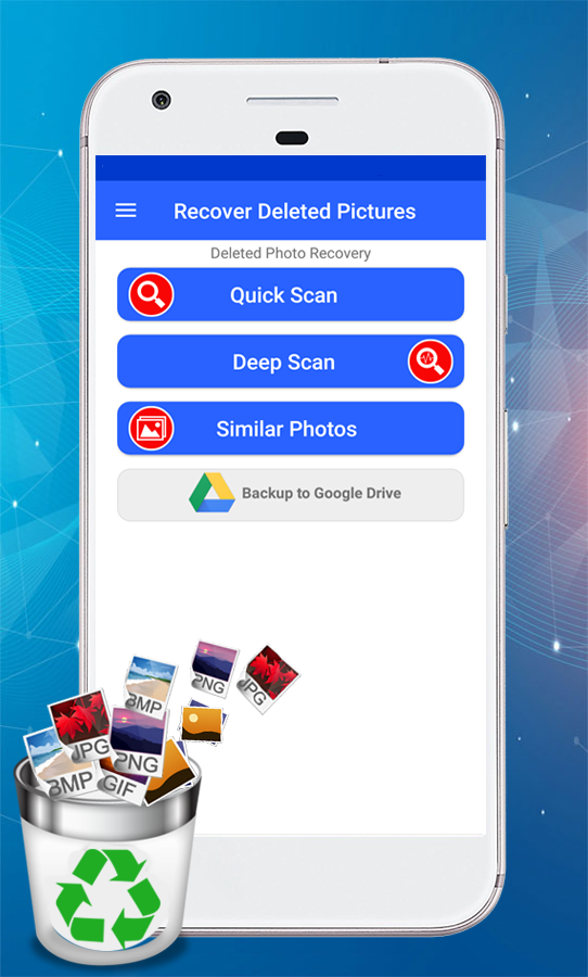اسکرین شات 1 برنامه Recover Deleted Photos