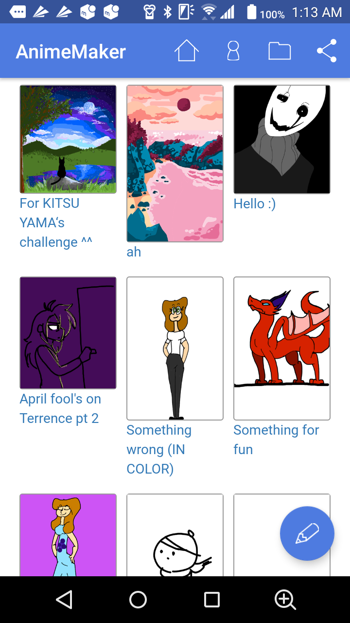 اسکرین شات 4 برنامه Anime Maker