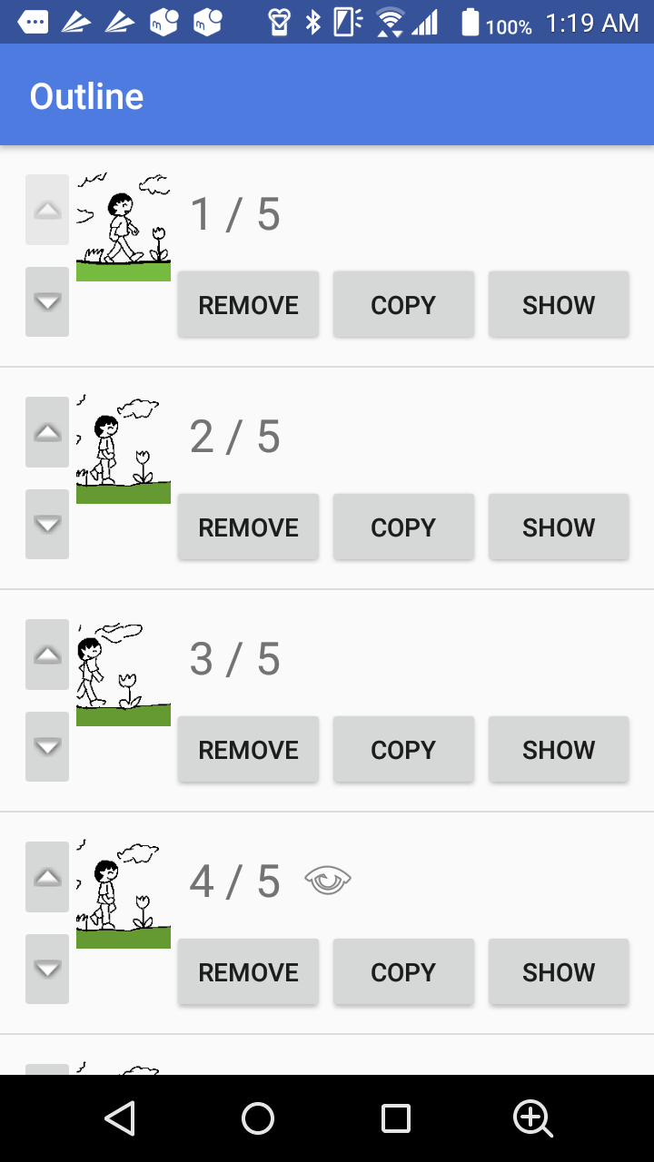 اسکرین شات 3 برنامه Anime Maker