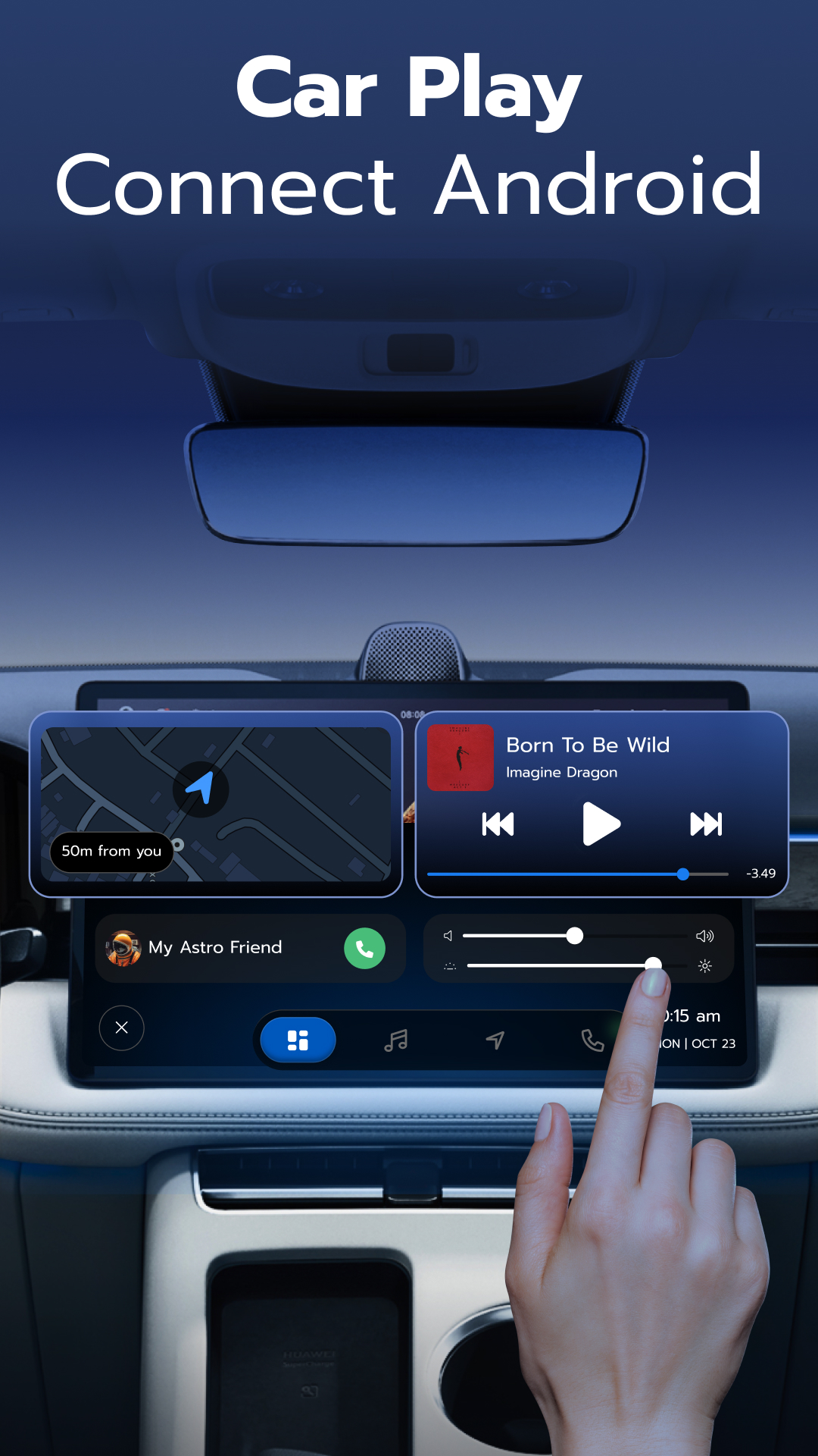 اسکرین شات 1 برنامه Car Play Connect for Android