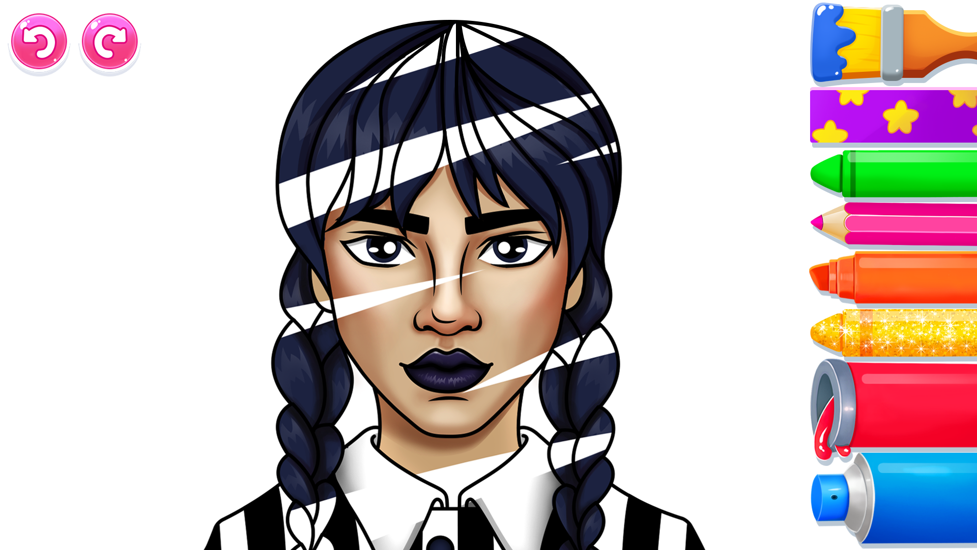 اسکرین شات 2 بازی Kids Coloring Games for Girls