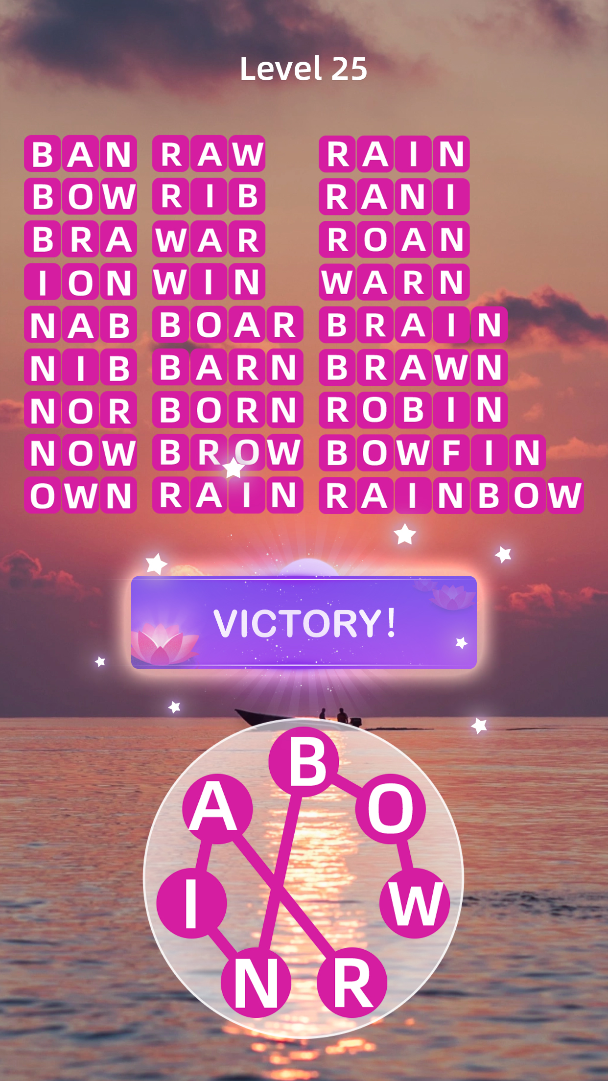 اسکرین شات 3 بازی Zen Word® - Relax Puzzle Game