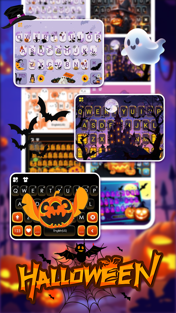 اسکرین شات 4 برنامه Kika Keyboard: Custom themes
