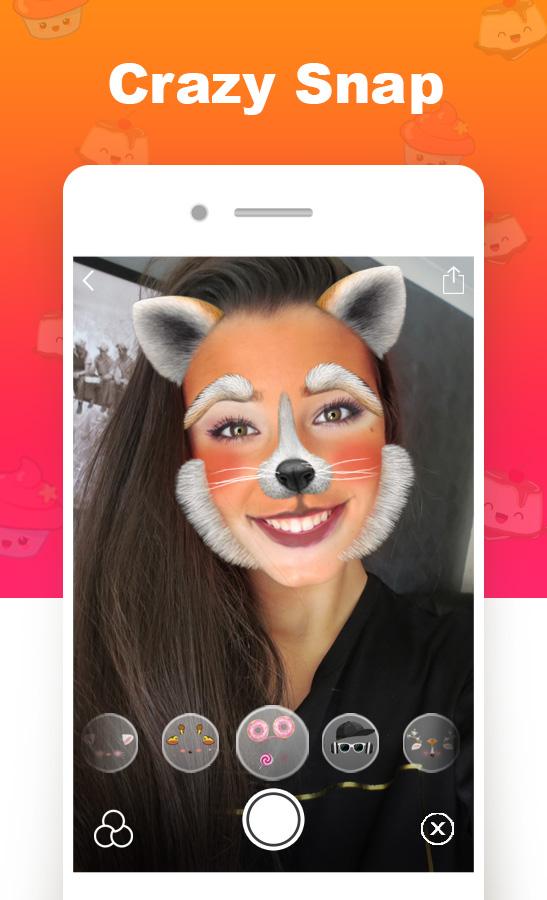 اسکرین شات 5 برنامه Snap Face - Camera Filter