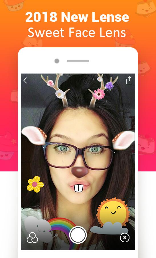 اسکرین شات 6 برنامه Snap Face - Camera Filter
