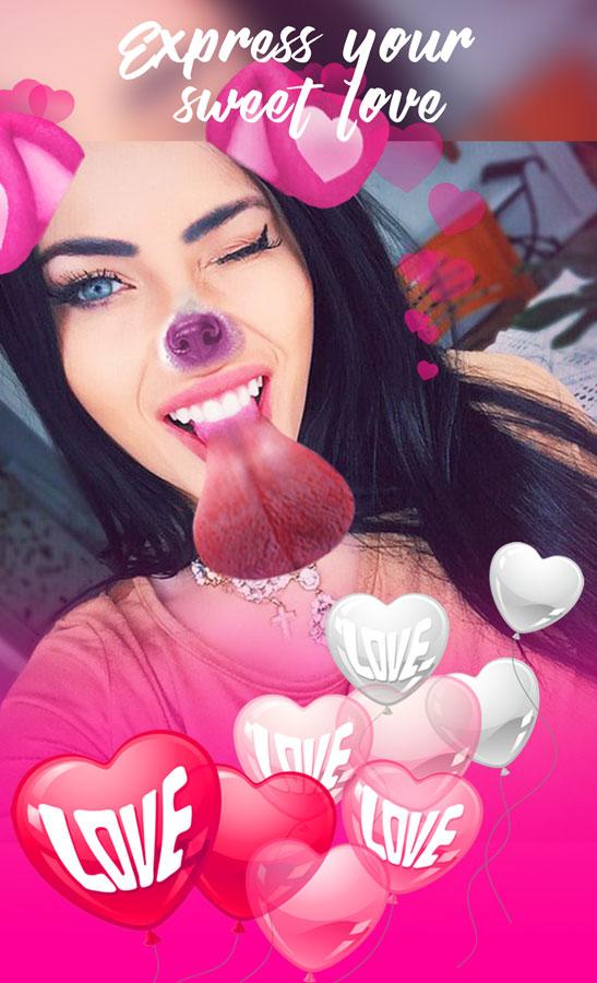 اسکرین شات 1 برنامه Snap Face - Camera Filter
