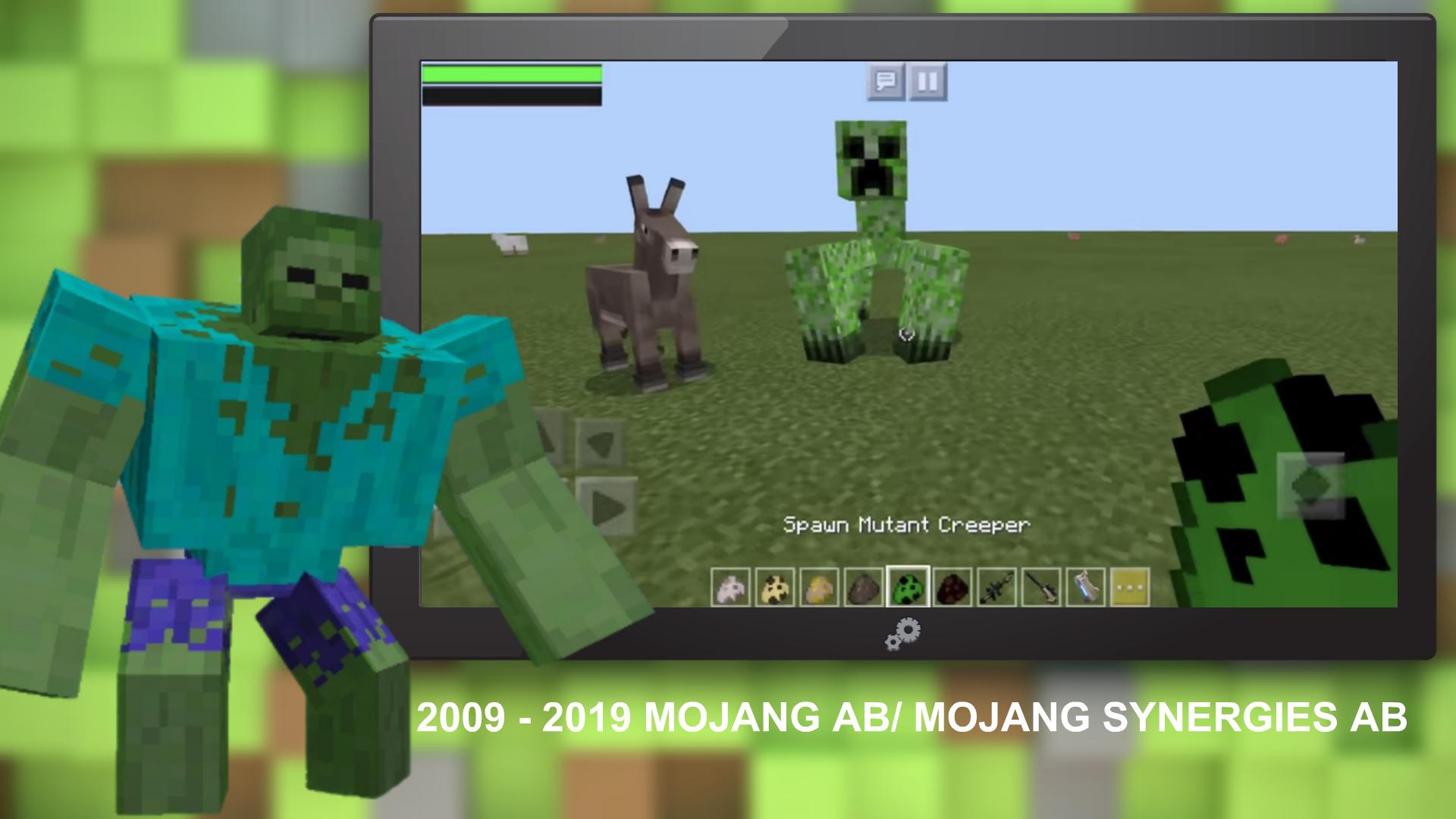 اسکرین شات 2 برنامه Mutant Creatures Addon