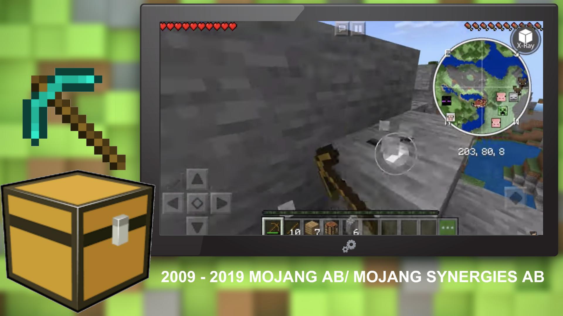 اسکرین شات 1 برنامه Toolbox Addon for Minecraft PE