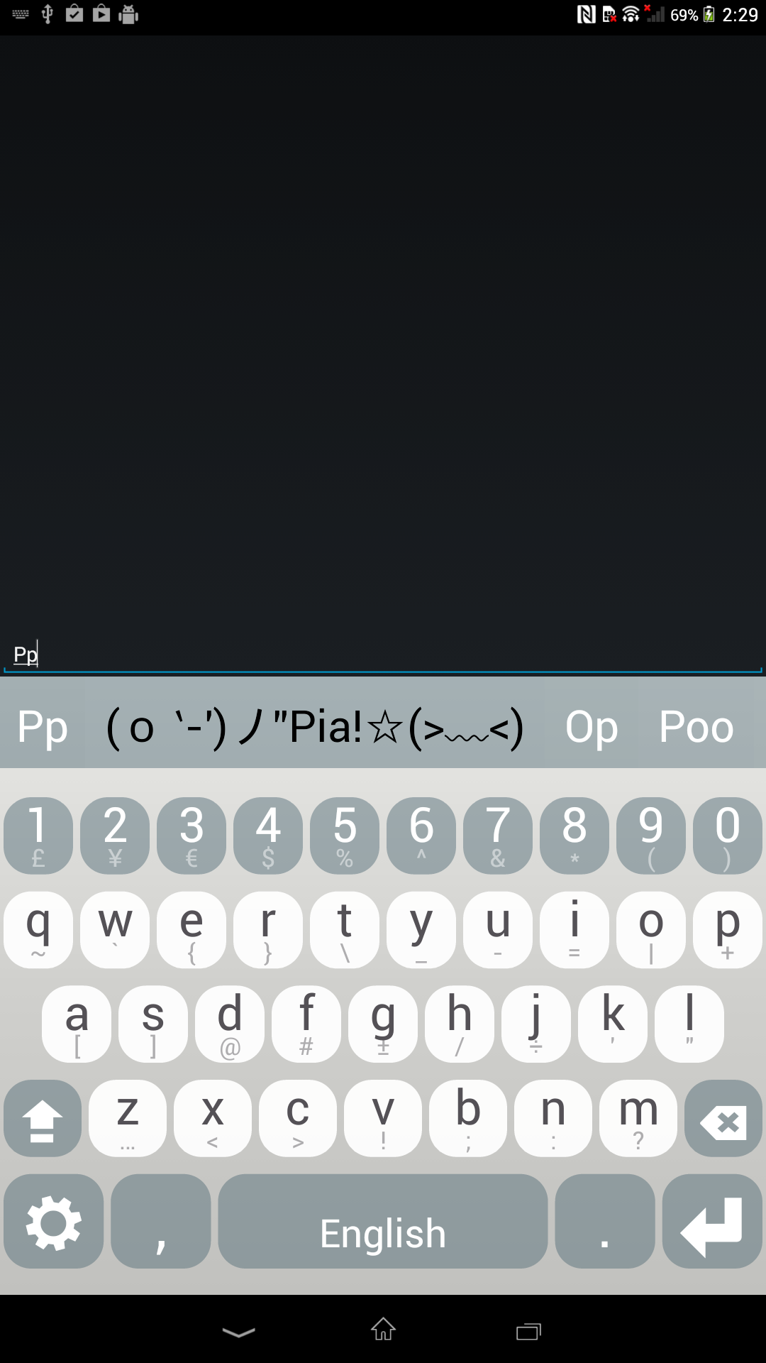 اسکرین شات 3 برنامه Multiling O Keyboard + emoji