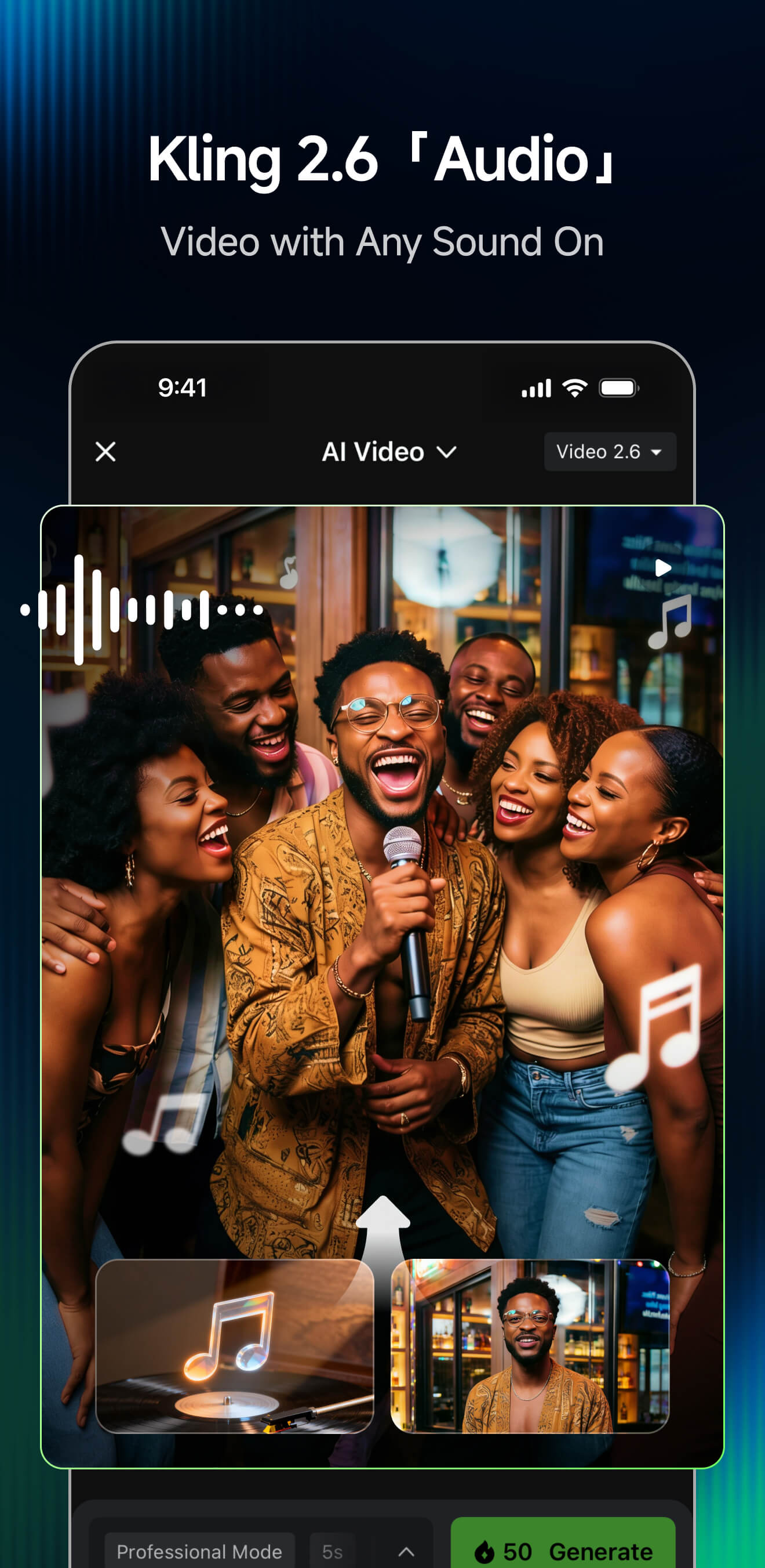 اسکرین شات 2 برنامه Kling AI: AI Image&Video Maker