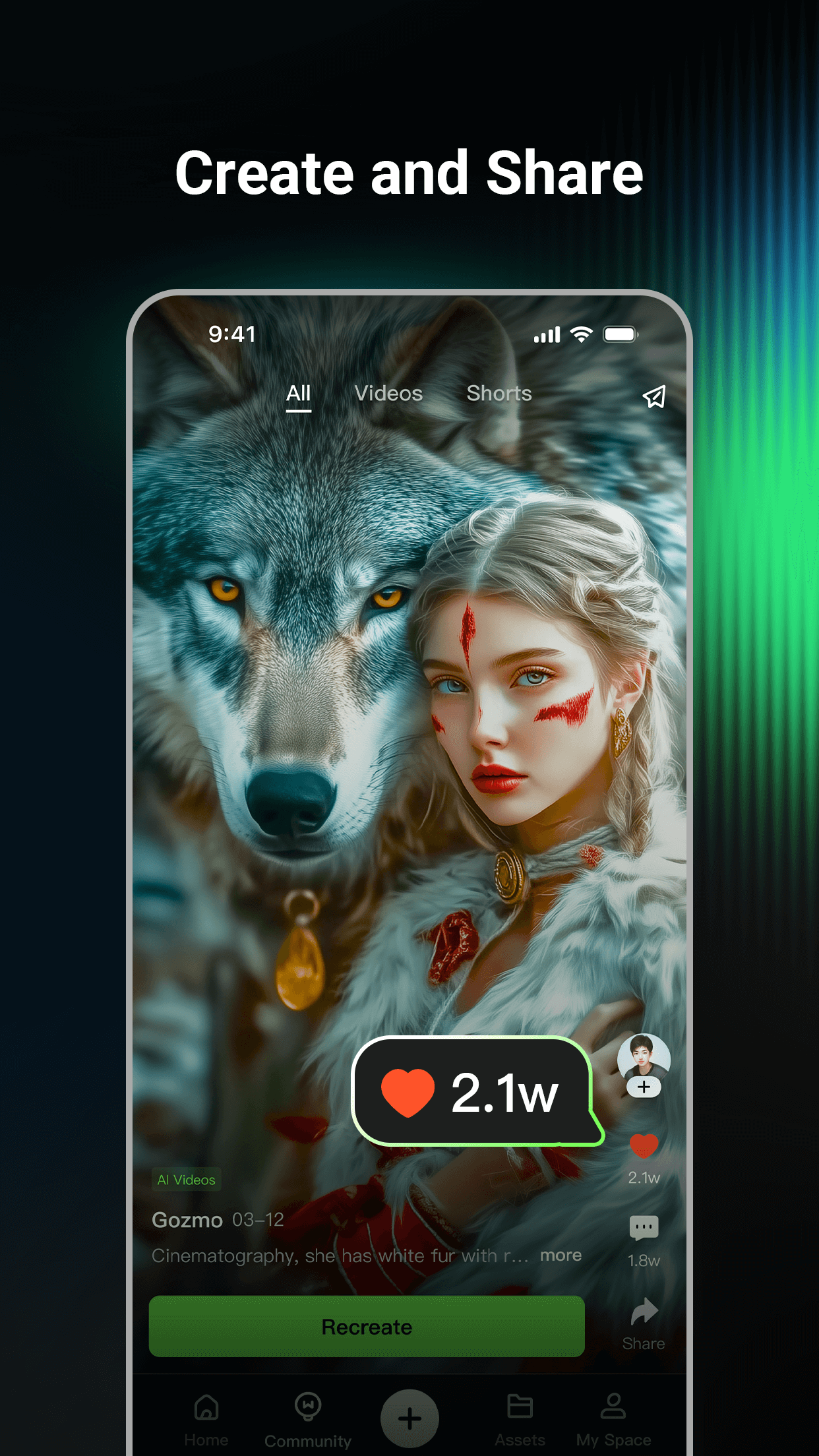 اسکرین شات 8 برنامه Kling AI: AI Image&Video Maker