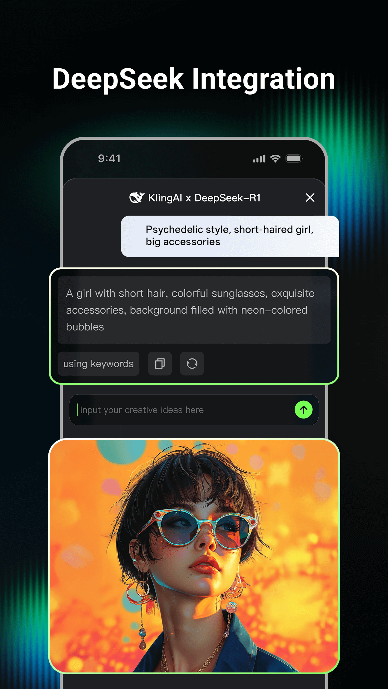 اسکرین شات 6 برنامه Kling AI: AI Image&Video Maker