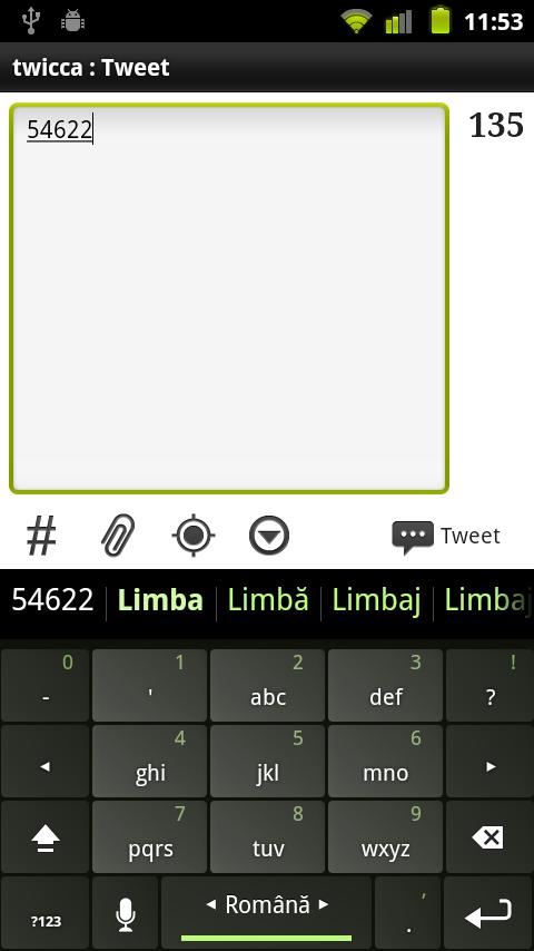اسکرین شات 2 برنامه Romanian Keyboard Plugin
