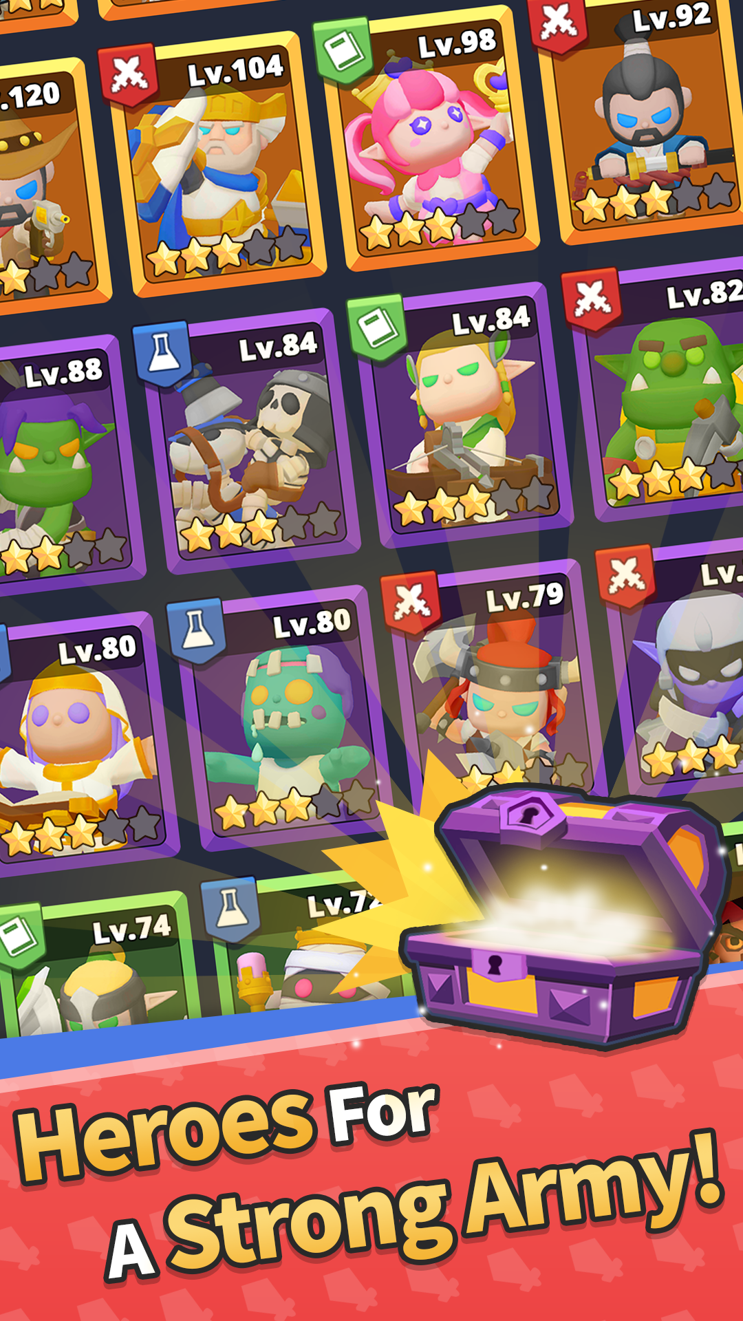 اسکرین شات 5 بازی Crown Rumble: Idle Kingdoms