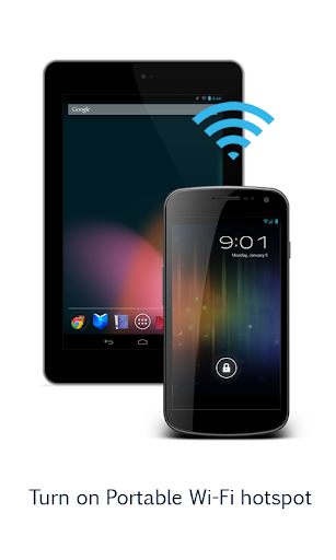 اسکرین شات 2 برنامه Portable Wi-Fi hotspot Free