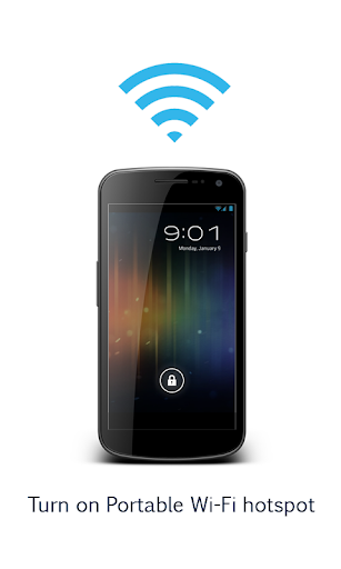 اسکرین شات 1 برنامه Portable Wi-Fi hotspot Free