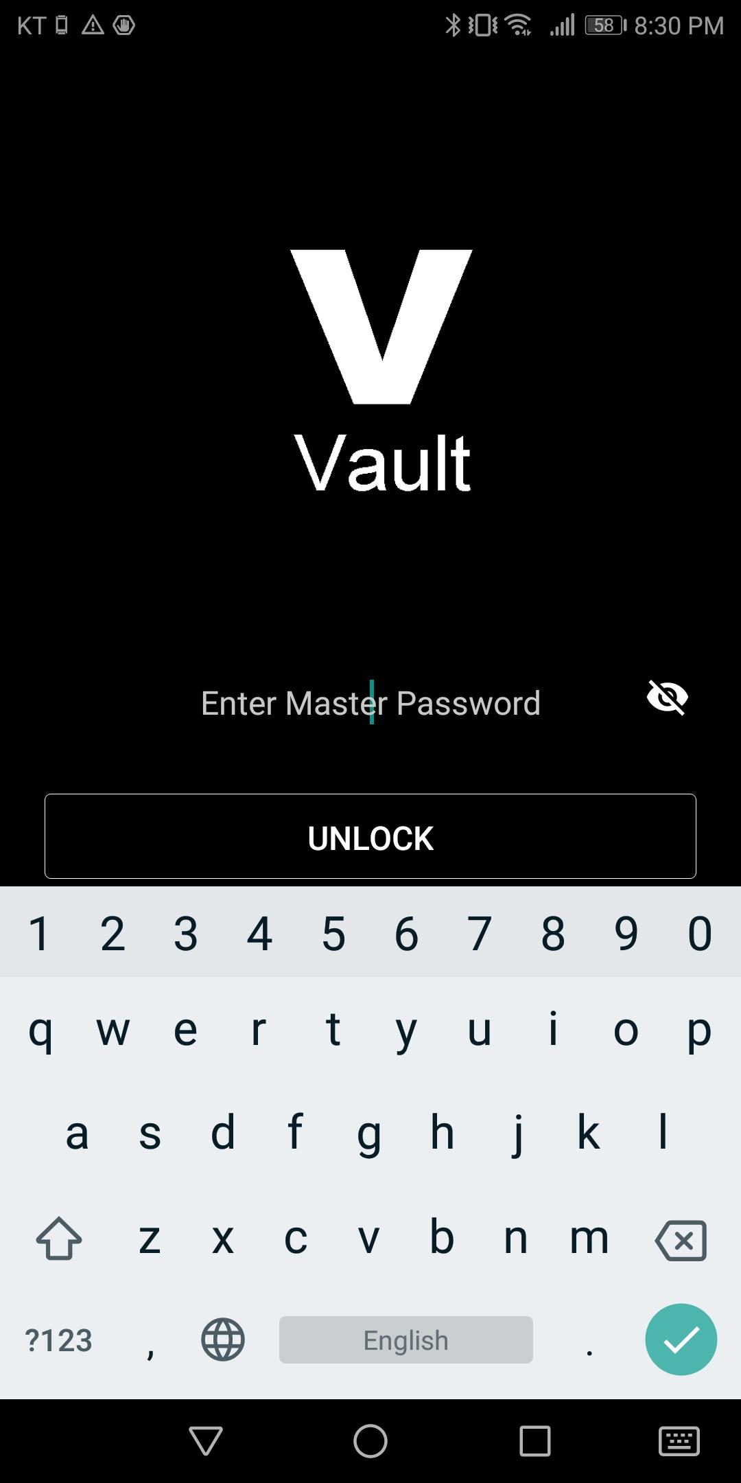 اسکرین شات 3 برنامه Vault - Free Password Manager