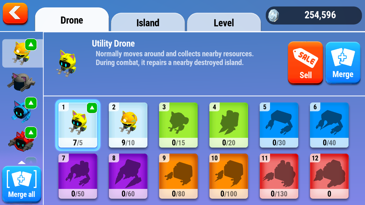 اسکرین شات 4 بازی Drone Battle :  idle cats
