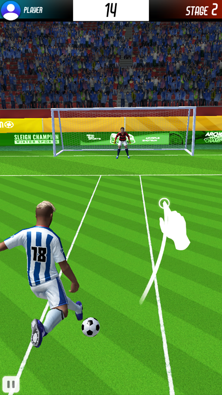 اسکرین شات 2 بازی Freekick Champion