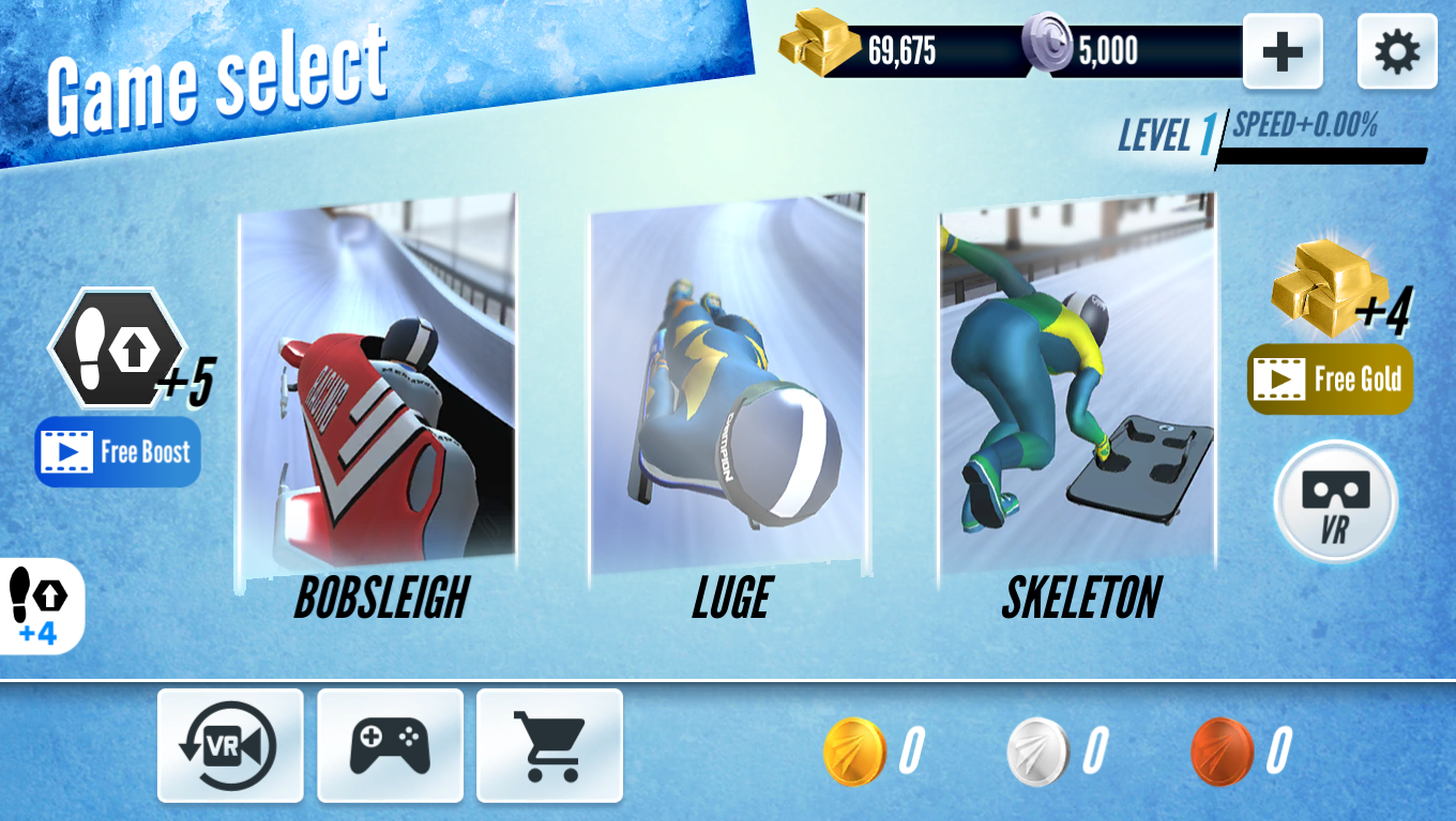 اسکرین شات 1 بازی Sleigh Champion  Winter sports