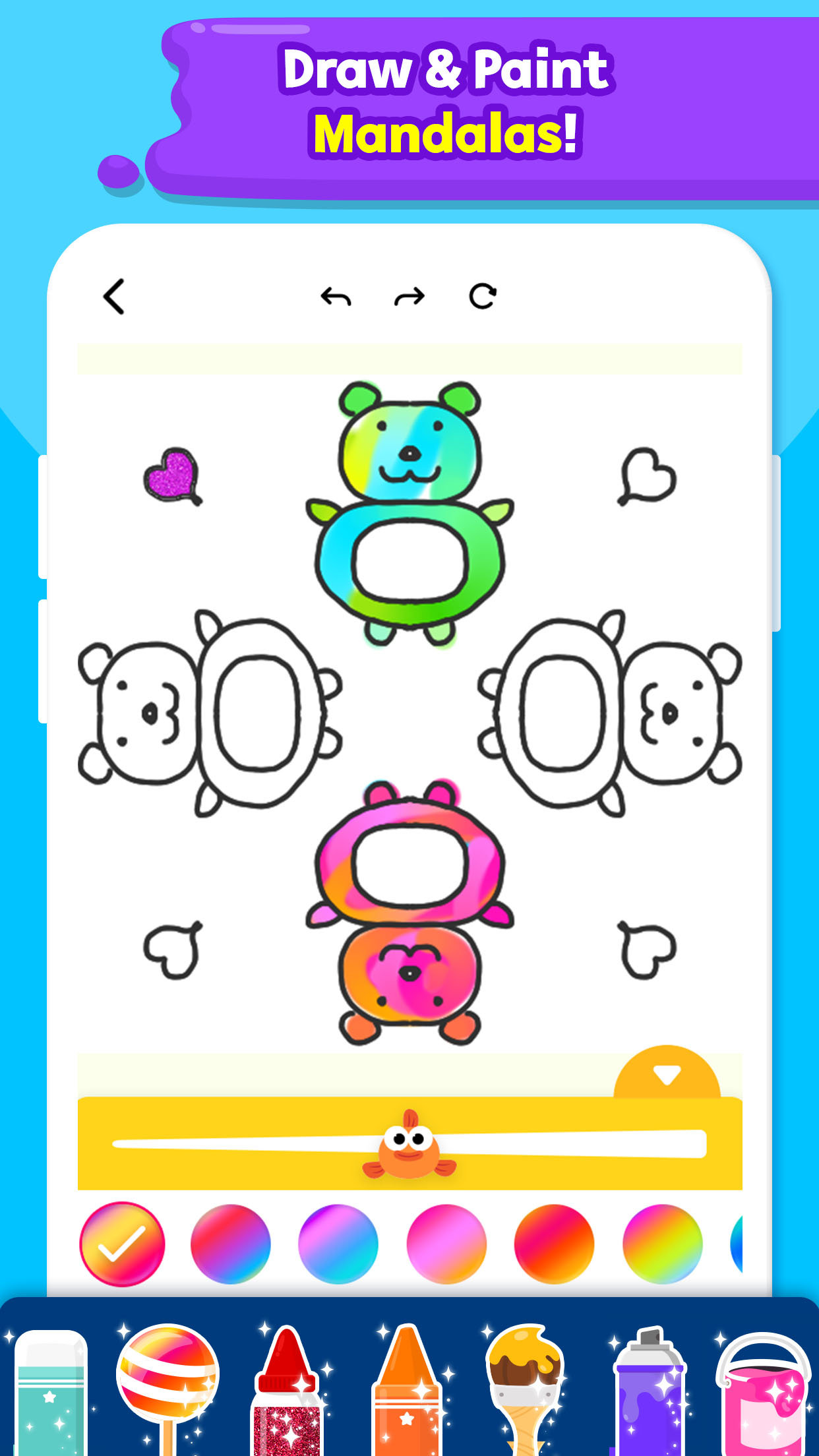 اسکرین شات 5 برنامه Baby Shark Coloring Book: Kids