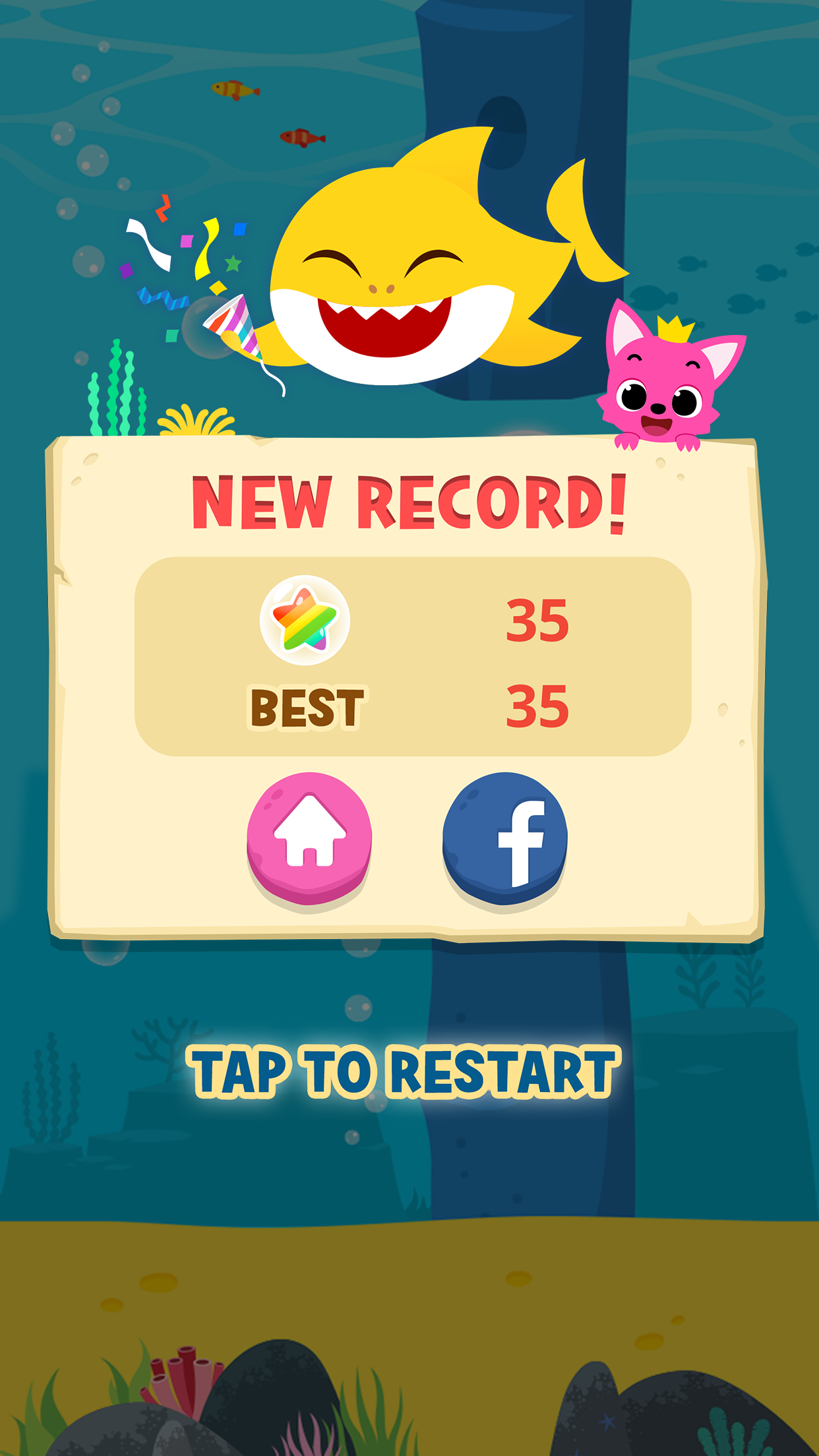 اسکرین شات 6 بازی Baby Shark RUN