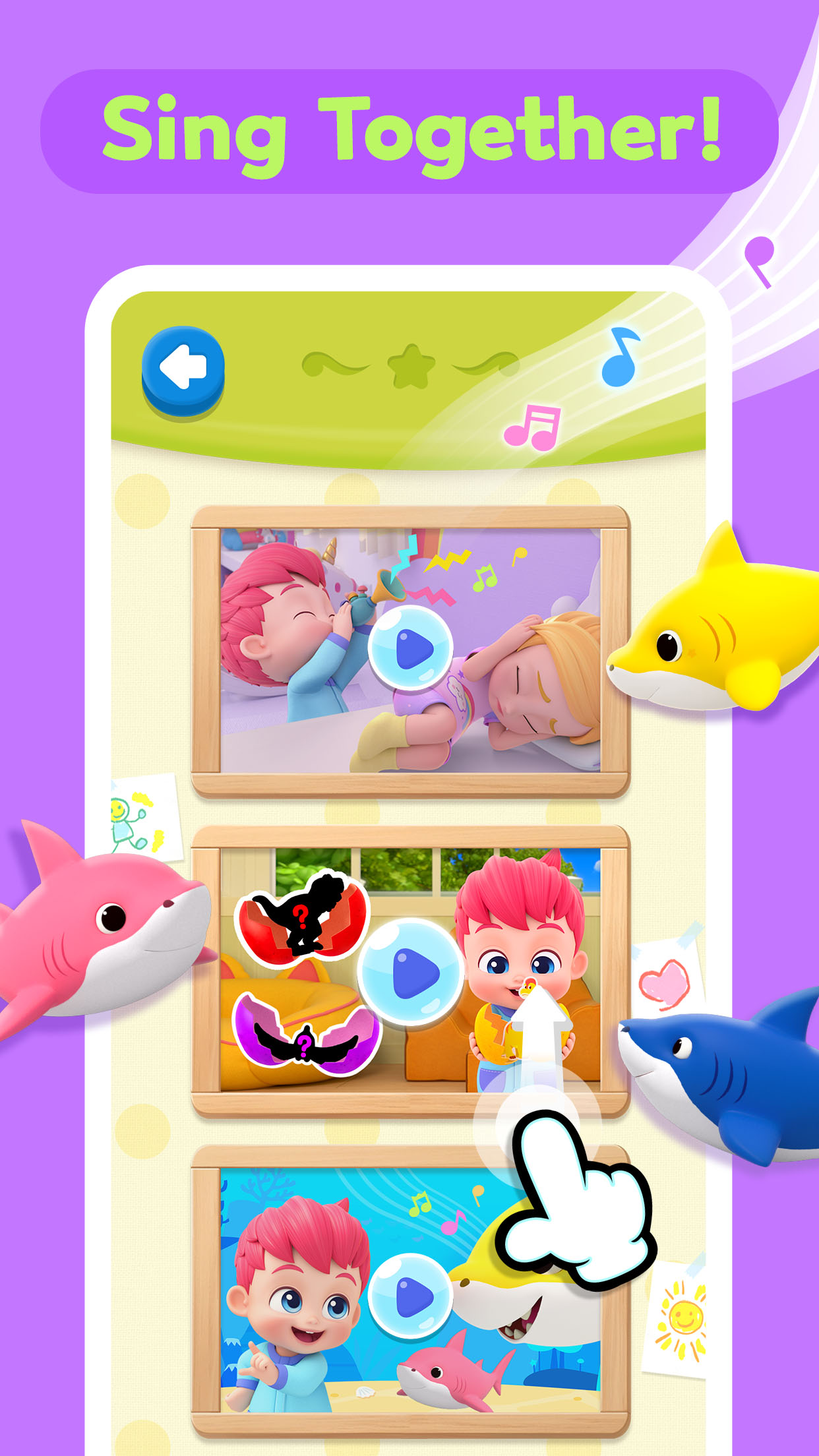 اسکرین شات 4 برنامه Bebefinn Baby Care: Kids Game