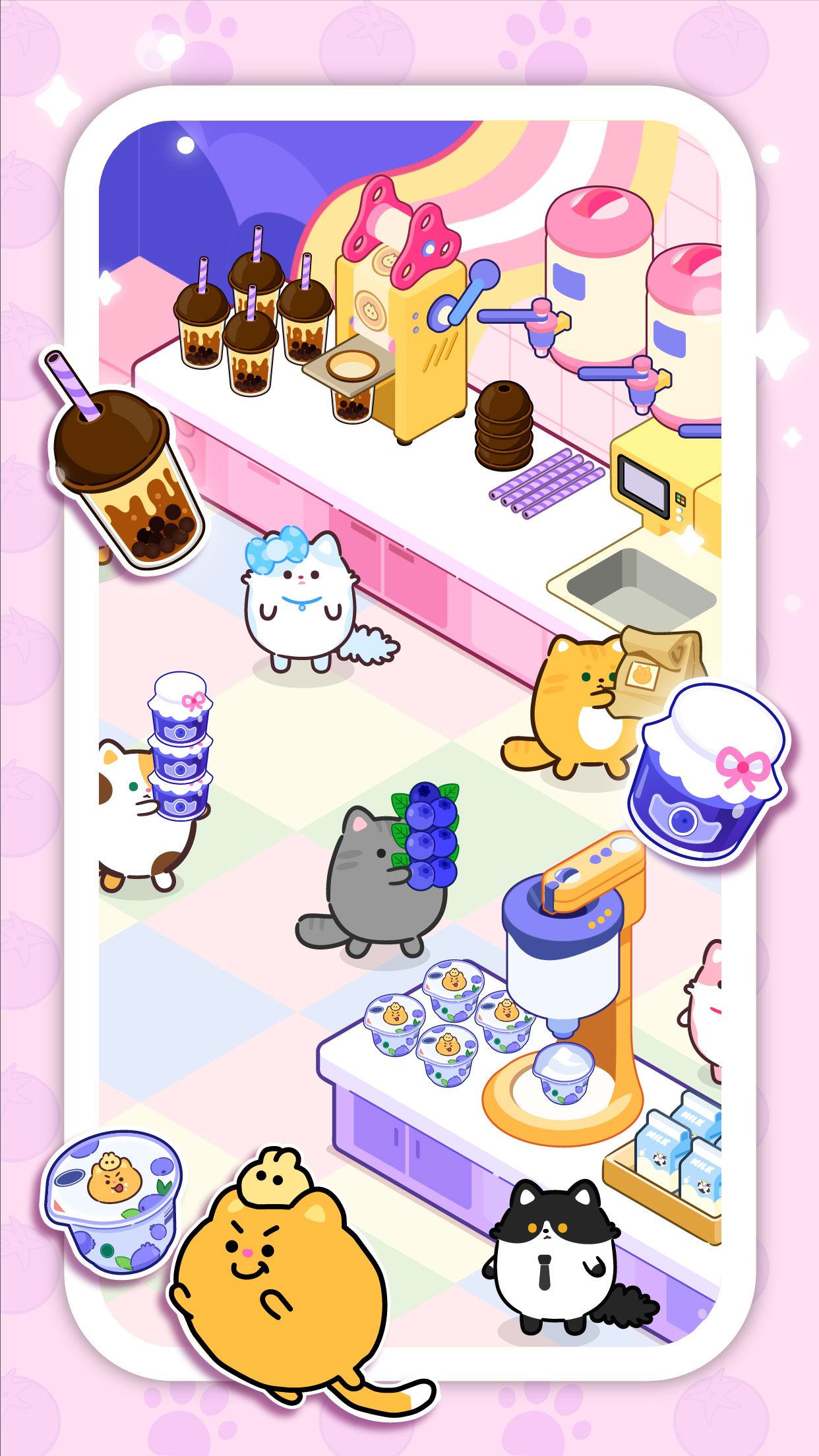 اسکرین شات 4 بازی Ninimo Cat Supermarket: Tycoon