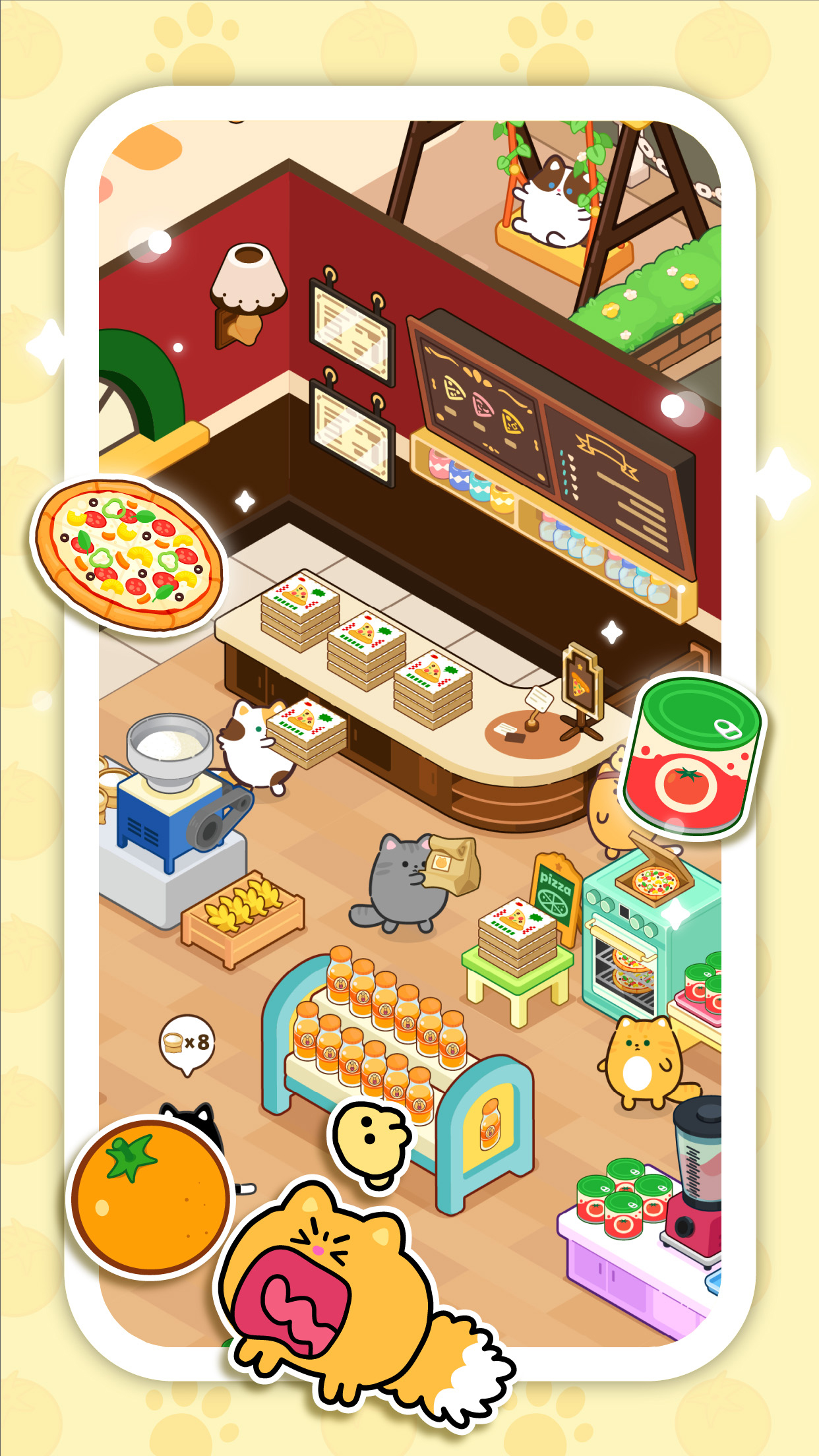 اسکرین شات 3 بازی Ninimo Cat Supermarket: Tycoon