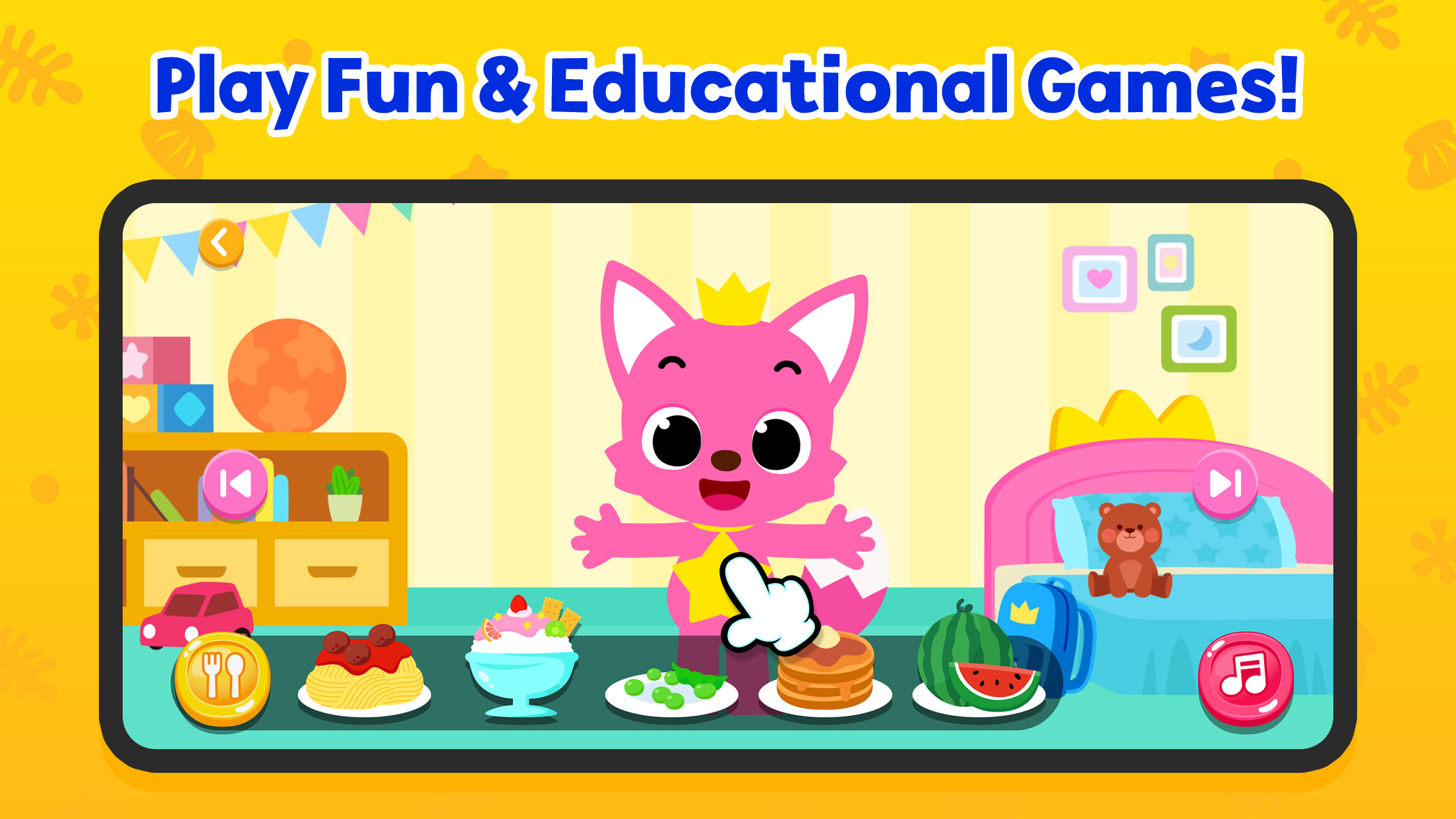 اسکرین شات 1 برنامه Baby Shark World for Kids