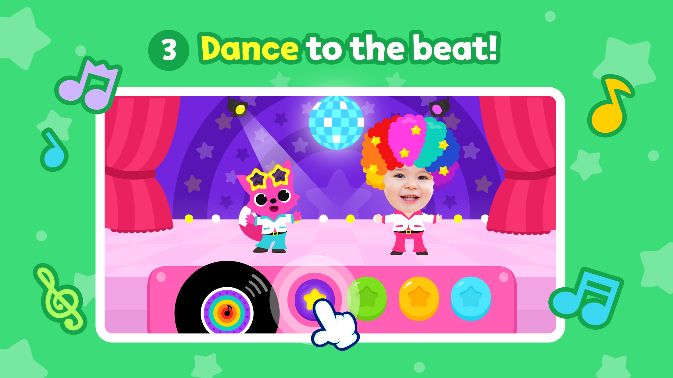 اسکرین شات 4 برنامه Pinkfong Birthday Party: Kids