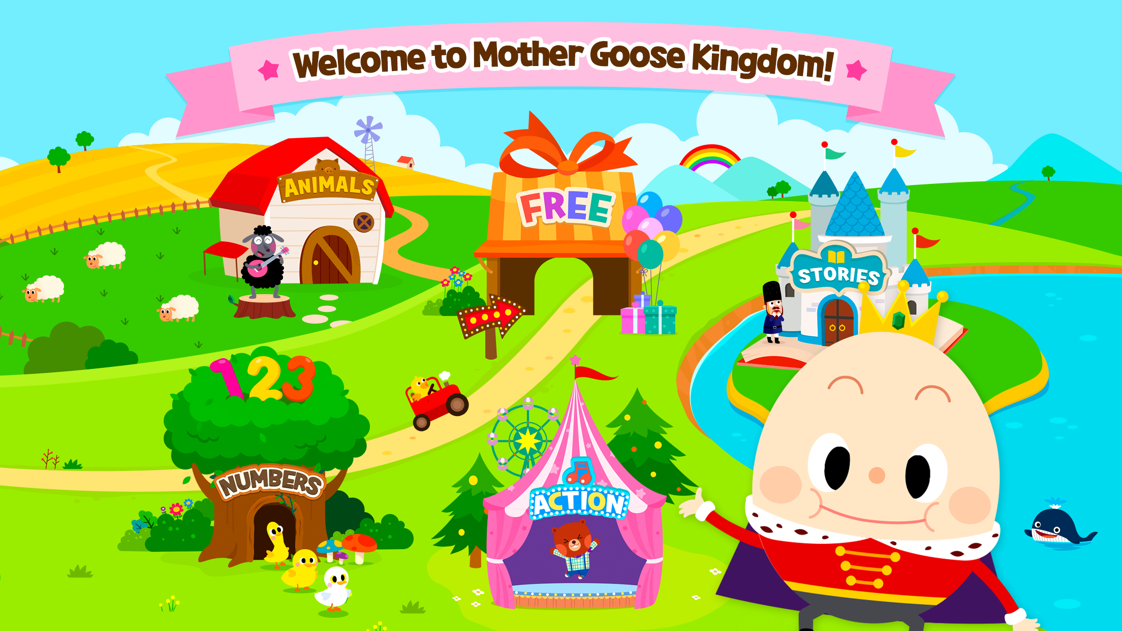 اسکرین شات 1 برنامه Pinkfong Mother Goose