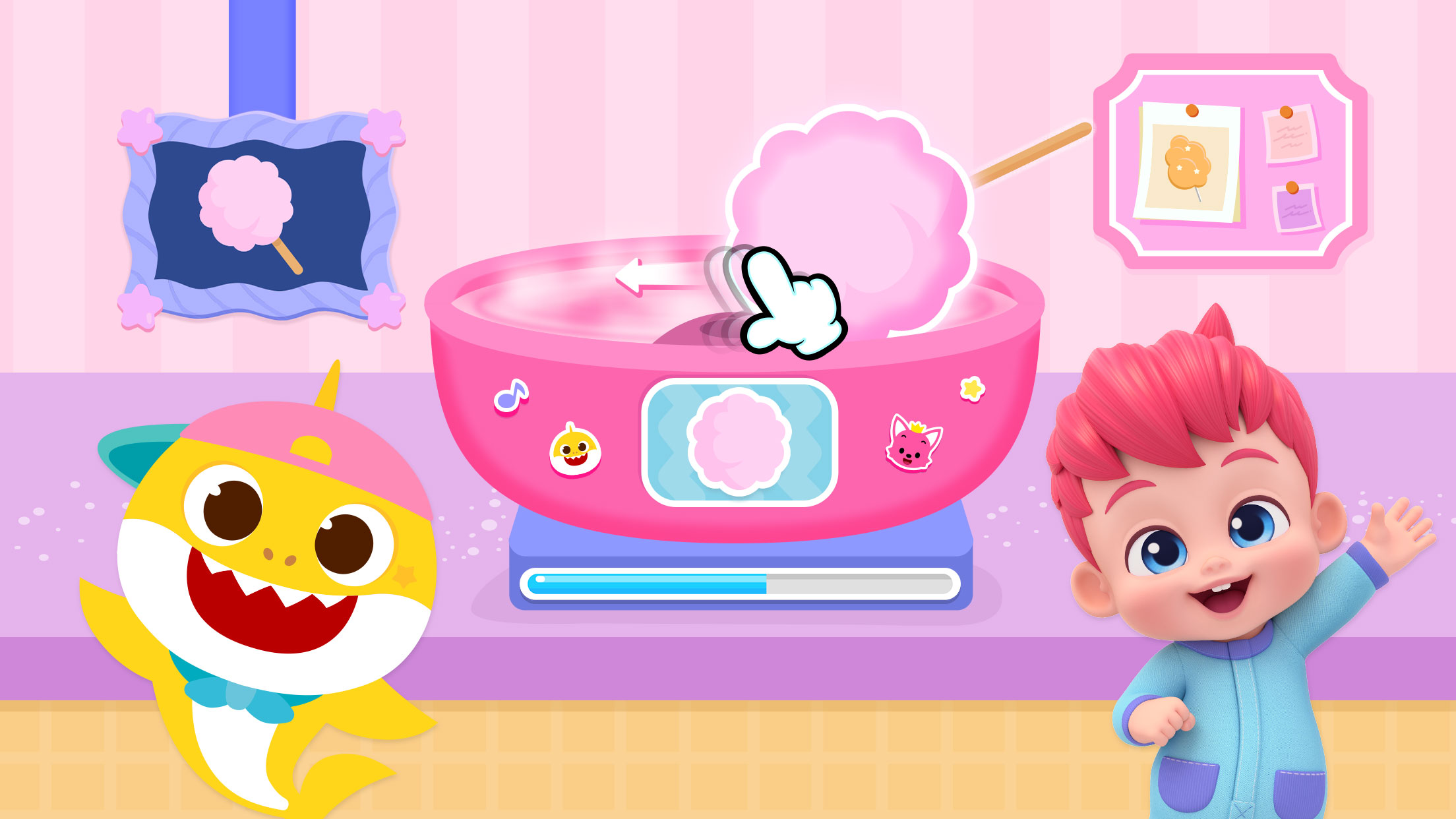 اسکرین شات 1 برنامه Pinkfong Shapes & Colors