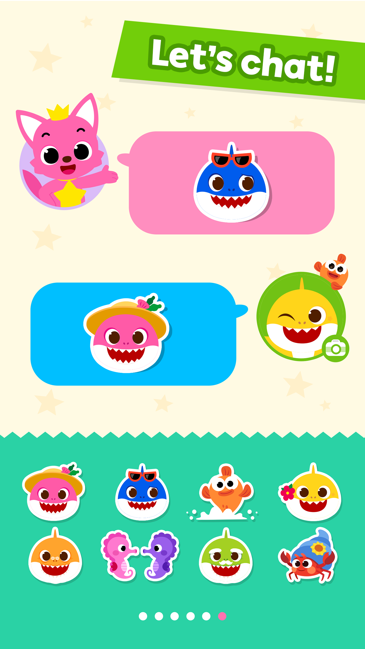اسکرین شات 5 برنامه Pinkfong Baby Shark Phone Game