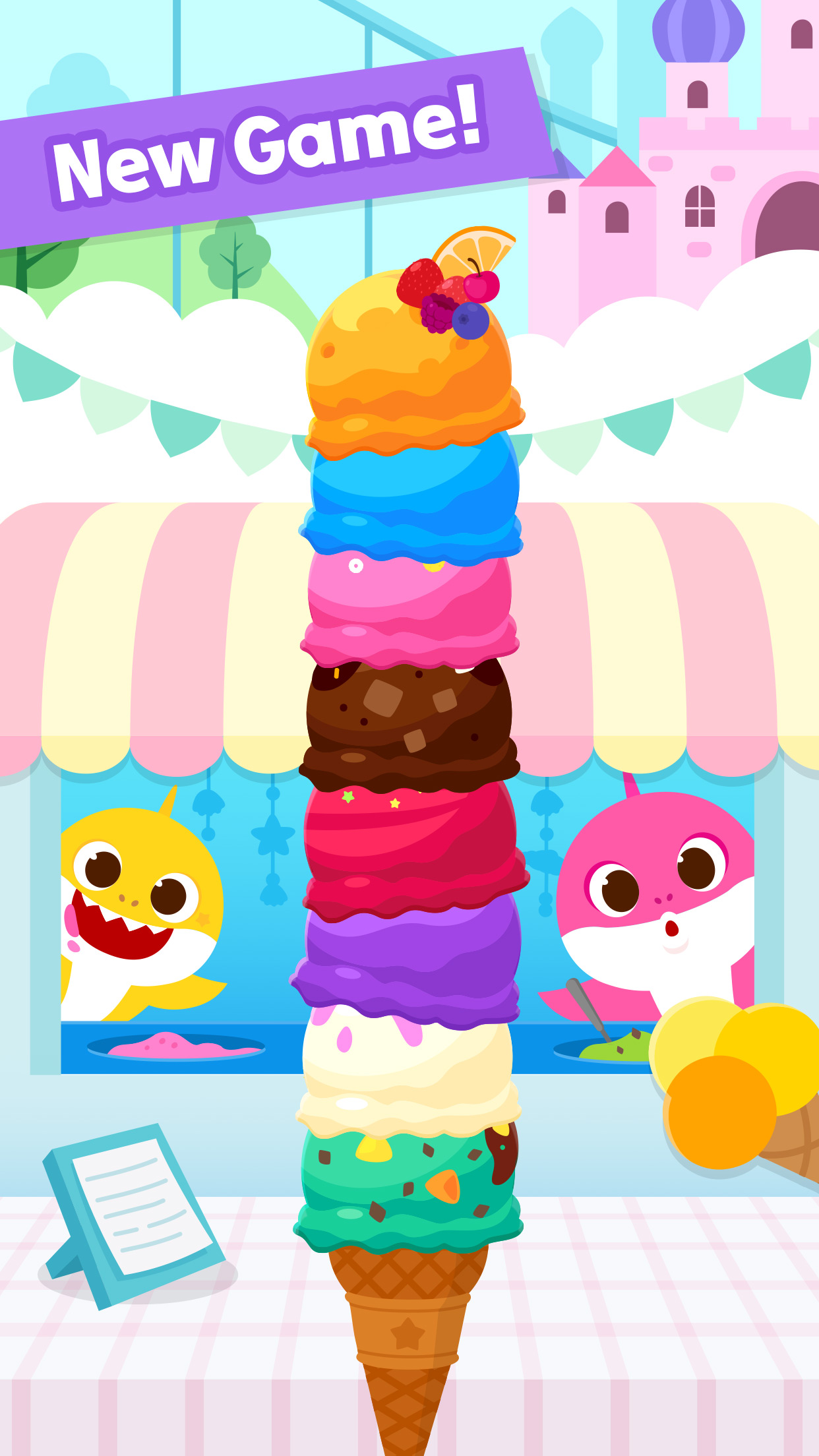 اسکرین شات 6 برنامه Pinkfong Baby Shark Phone Game
