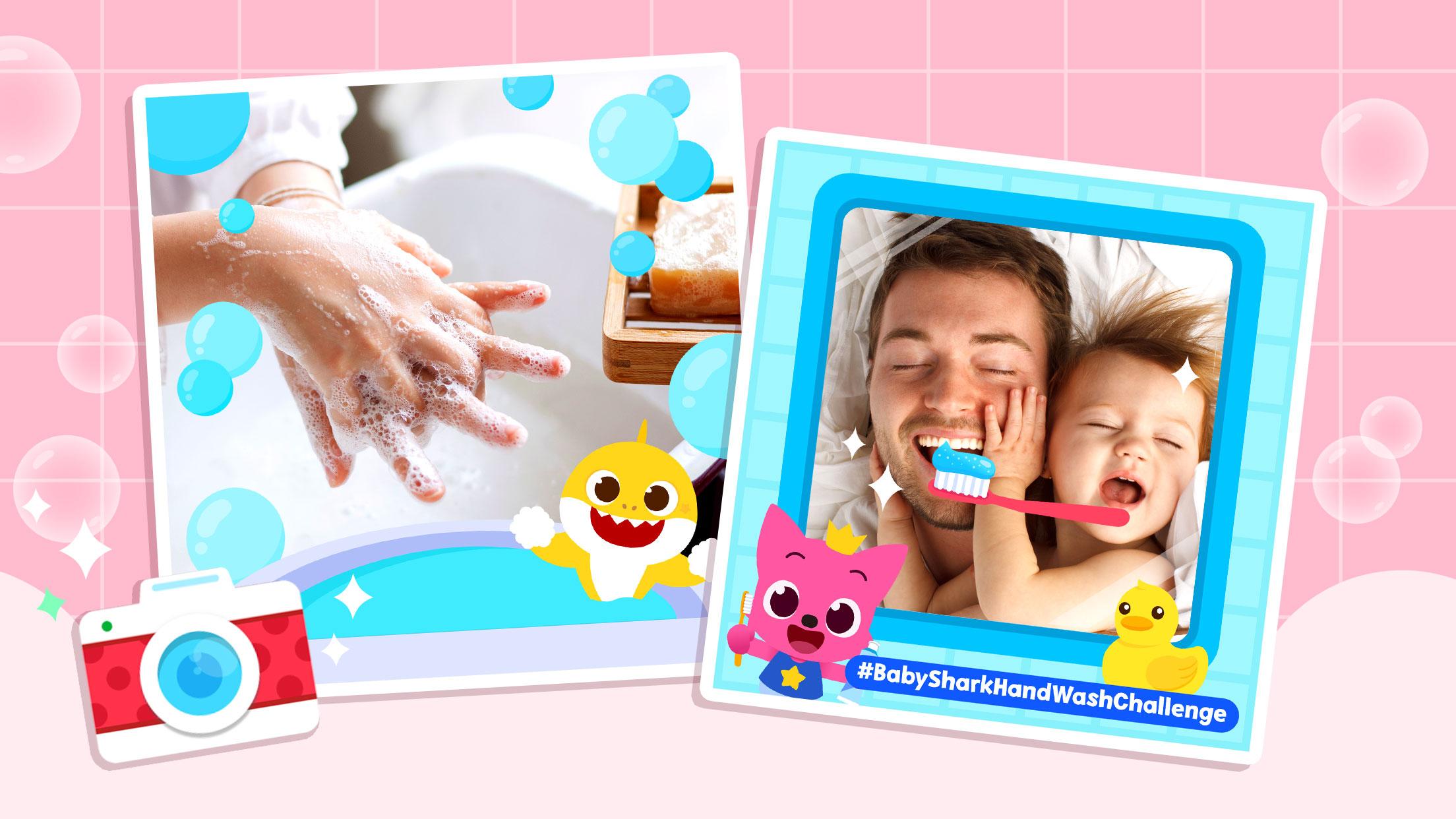 اسکرین شات 4 برنامه Baby Shark: Wash Your Hands