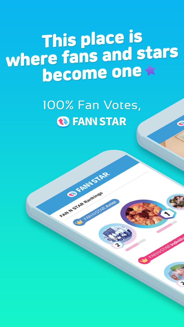 اسکرین شات 1 برنامه FAN N STAR (K-POP Idols Rankin