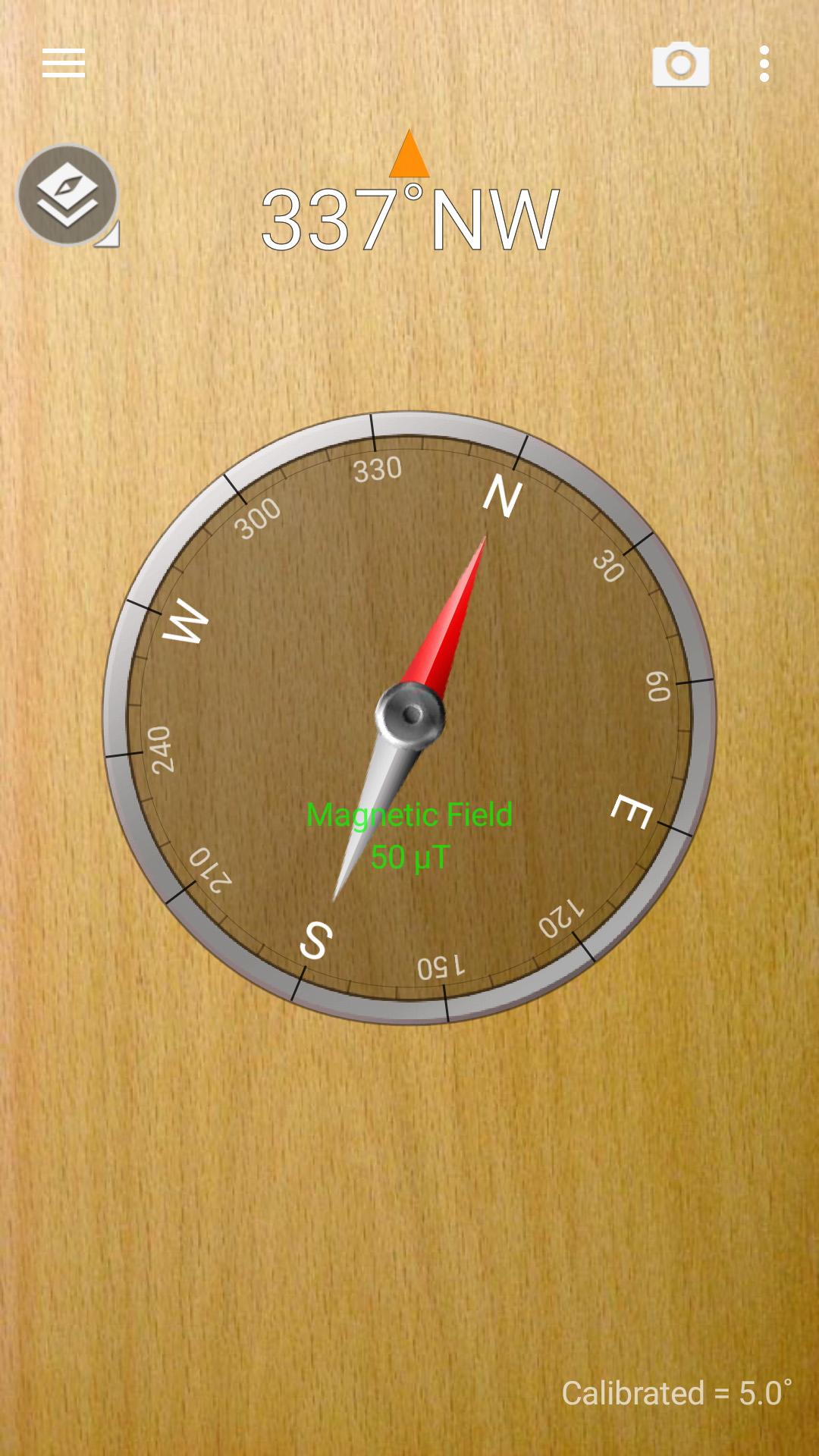 اسکرین شات 3 برنامه Smart Compass