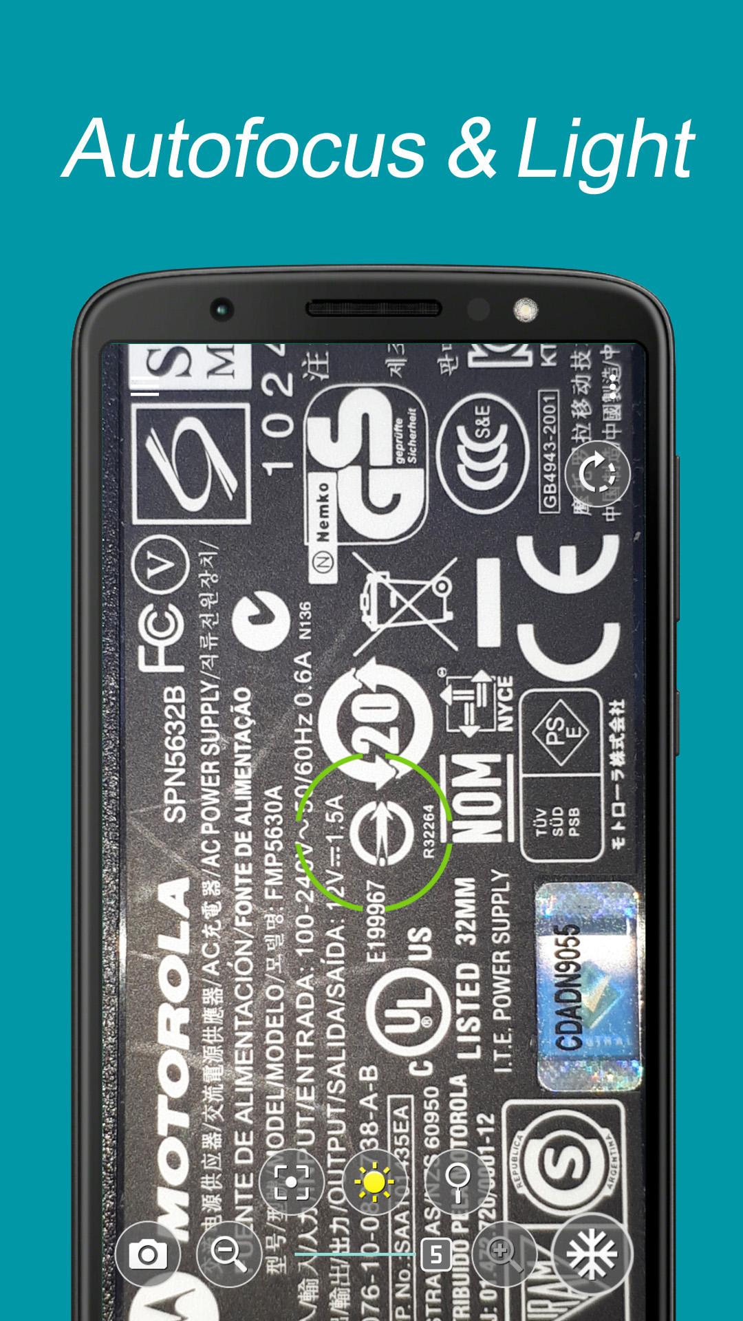 اسکرین شات 4 برنامه Smart Magnifier