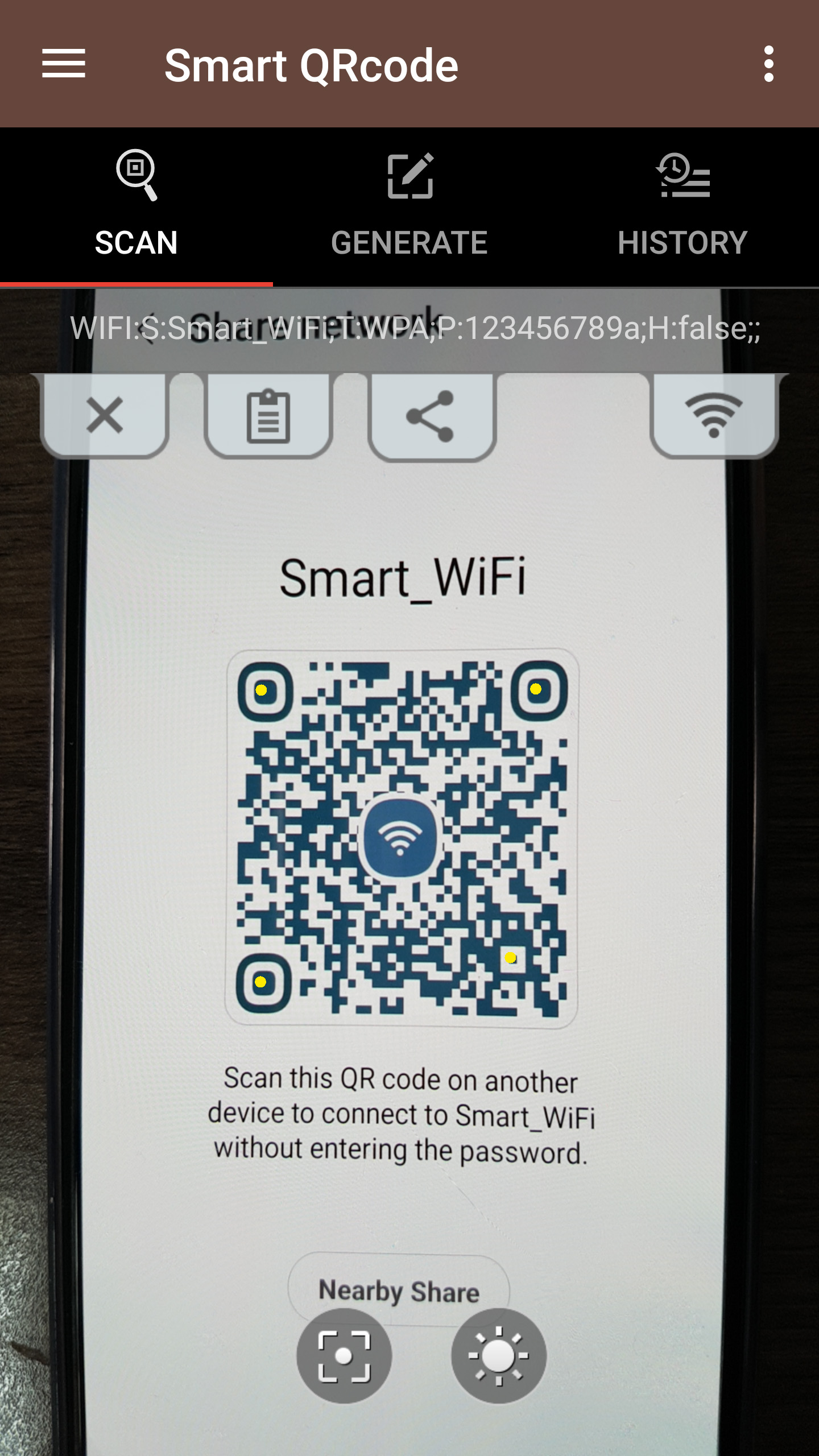 اسکرین شات 2 برنامه Smart QRcode